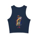 Makaziwe Racer Tank Top | Ndebele Woman Illustration - Image 10