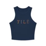 Makaziwe Racer Tank Top | Ndebele Woman Illustration - Image 9
