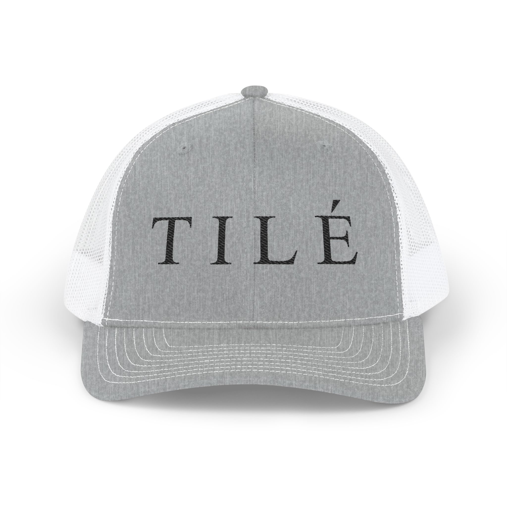 3656191738592286676_2048.jpeg TILÉ Unisex Embroidered trucker cap | mesh snapback hat - Image 1