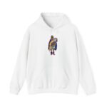 Ziwe Cultural Hoodie | Colorful Ndebele Patterned TILÉ Logo, Back An Mkhozi (African Woman) Character