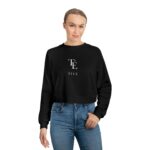 TILÉ Monogram Logo Cropped Sweatshirt | Cropped Sweatshirt - Image 3