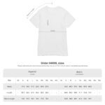 TILÉ Fitted Women's Tee | Minimal Typography Shirt, Black White Lettering - Image 4