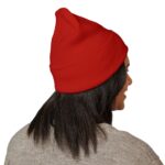 TILÉ Unisex Heritage beanie | Embroidered cuffed beanie - Image 32