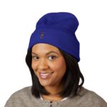 TILÉ Unisex Heritage beanie | Embroidered cuffed beanie - Image 15
