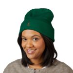 TILÉ Unisex Heritage beanie | Embroidered cuffed beanie - Image 11