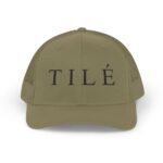 TILÉ Unisex Embroidered trucker cap | mesh snapback hat - Image 5
